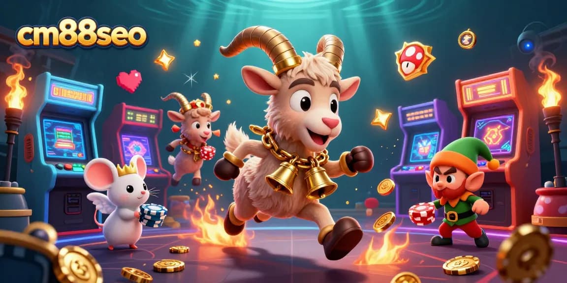 Experience the thrill of cm88seo as Krampus and friends manage a spooky holiday casino.