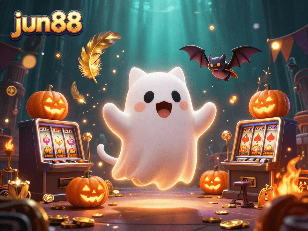 Experience thrilling wins with jun88 in a haunted casino surrounded by rich gaming elements