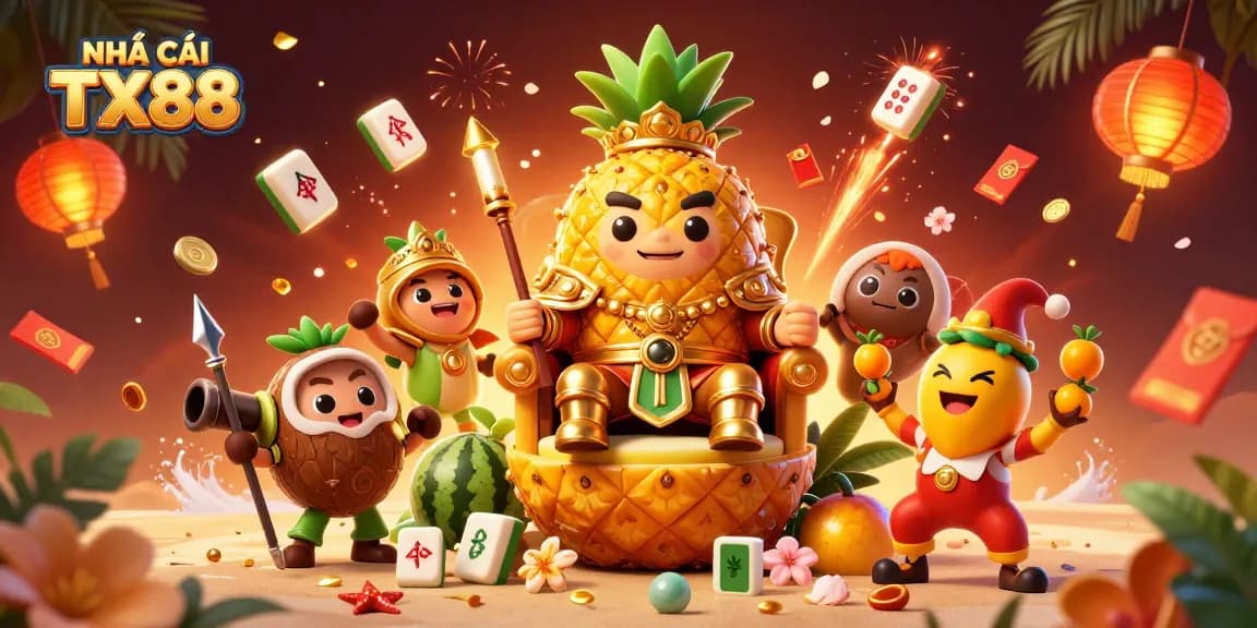 Experience the vibrant world of NHÀ CÁI TX88 featuring dynamic characters and games, perfect for immersive gambling.