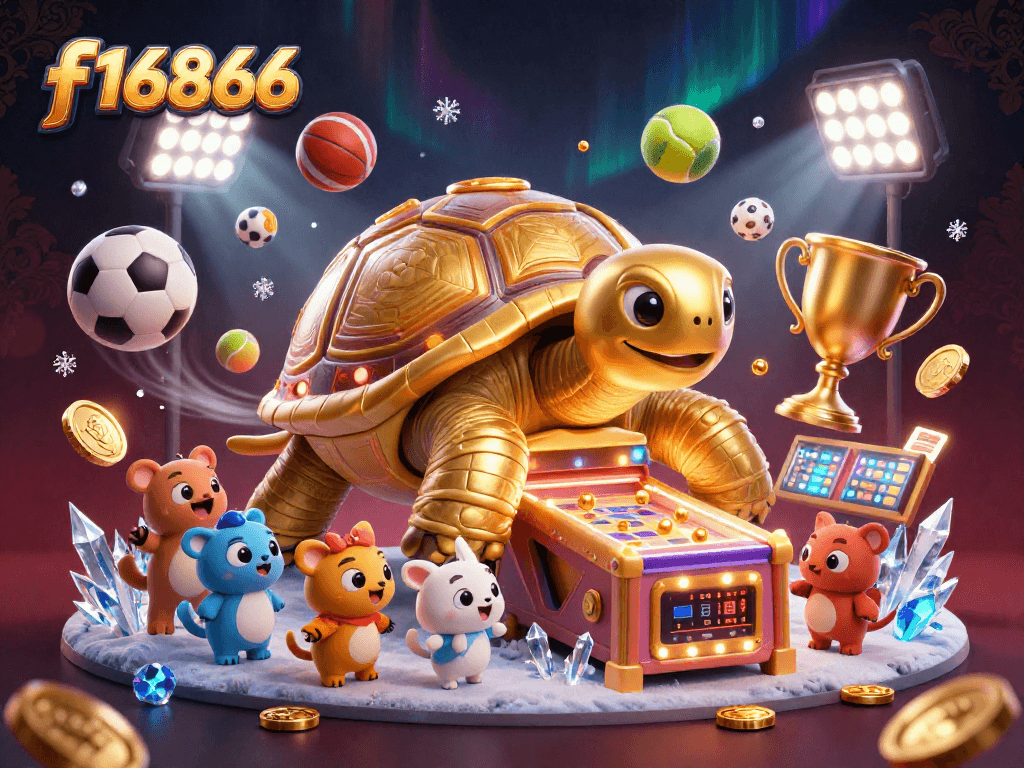 Engage with the f16866 gaming experience through an exciting 3D casino illustration showcasing thrilling action!