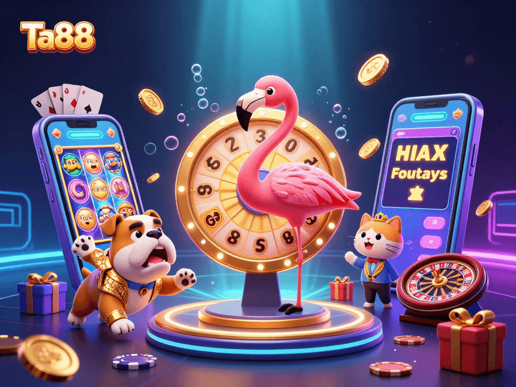 Play Ta88 with vibrant slot games and prizes while enjoying exciting gameplay elements.
