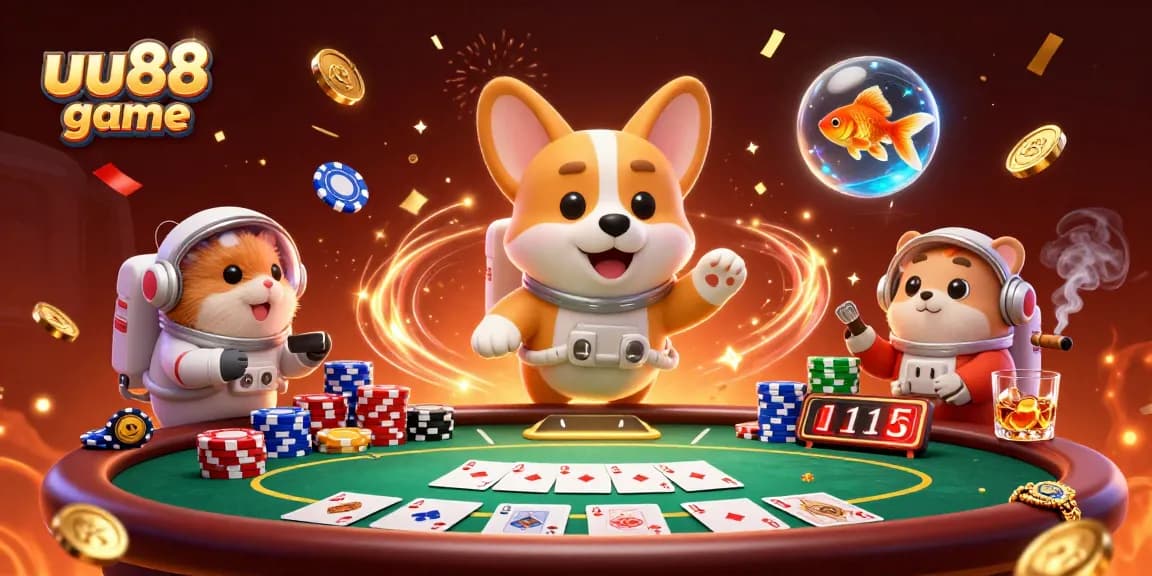 Experience thrilling gameplay with the uu88 game in a dynamic cosmic casino scene.