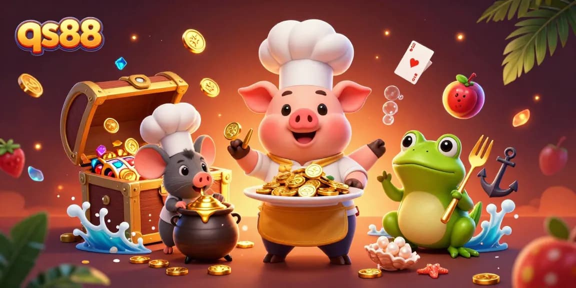 Spin the reels at qs88 with our entertaining casino characters and vibrant game elements.