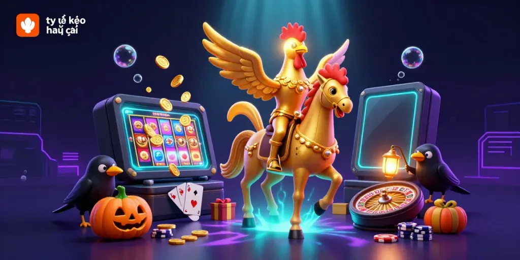 Experience thrilling moments with tỷ lệ kèo nhà cái in this vibrant 3D casino adventure.