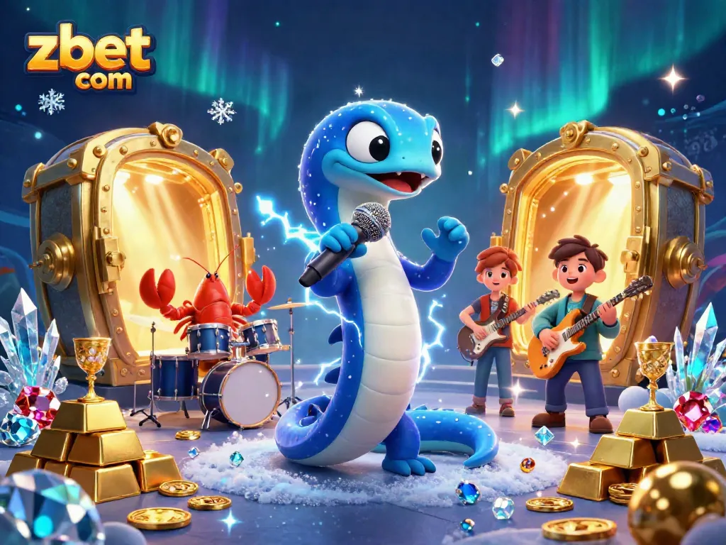 Experience immersive gaming at zbet com, showcasing the vibrant underwater casino stage with dynamic characters and treasures.