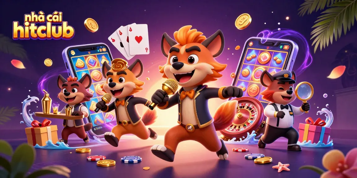 Experience thrilling fun at nhà cái hitclub with vibrant slot games and engaging characters