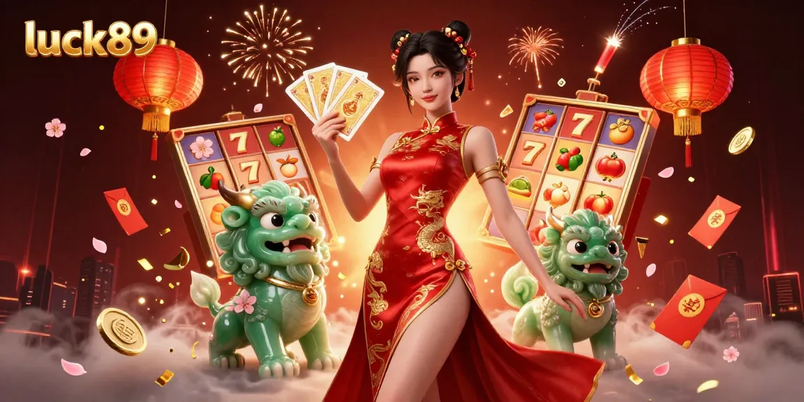 Experience thrilling gameplay at luck89 with vibrant casino elements in an engaging 3D scene.