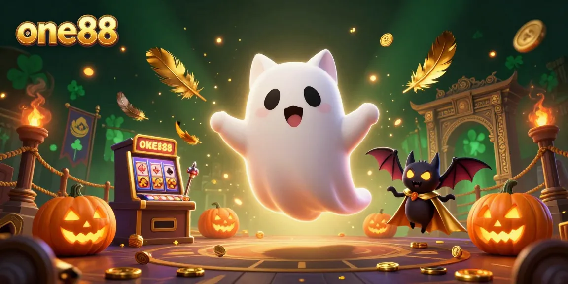 Experience thrilling gameplay with one88 in this vibrant 3D casino illustration full of excitement.