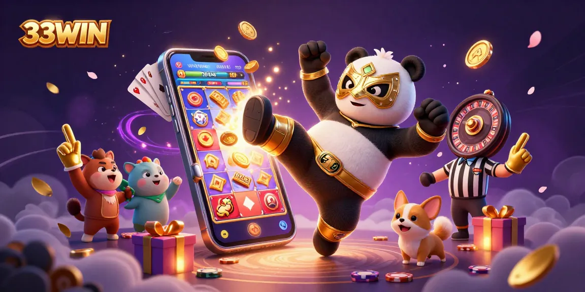 Experience thrilling gameplay at 33WIN with our exciting slots, immersive visuals, and dynamic betting.