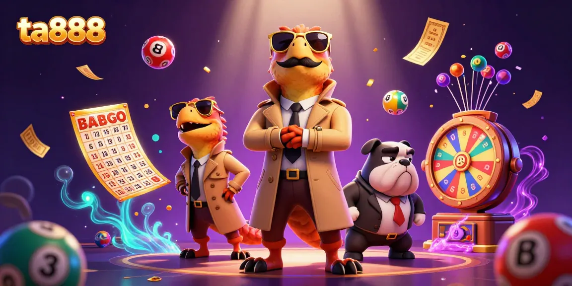 Catch the action at ta888 casino with playful raptors and vibrant lottery elements.