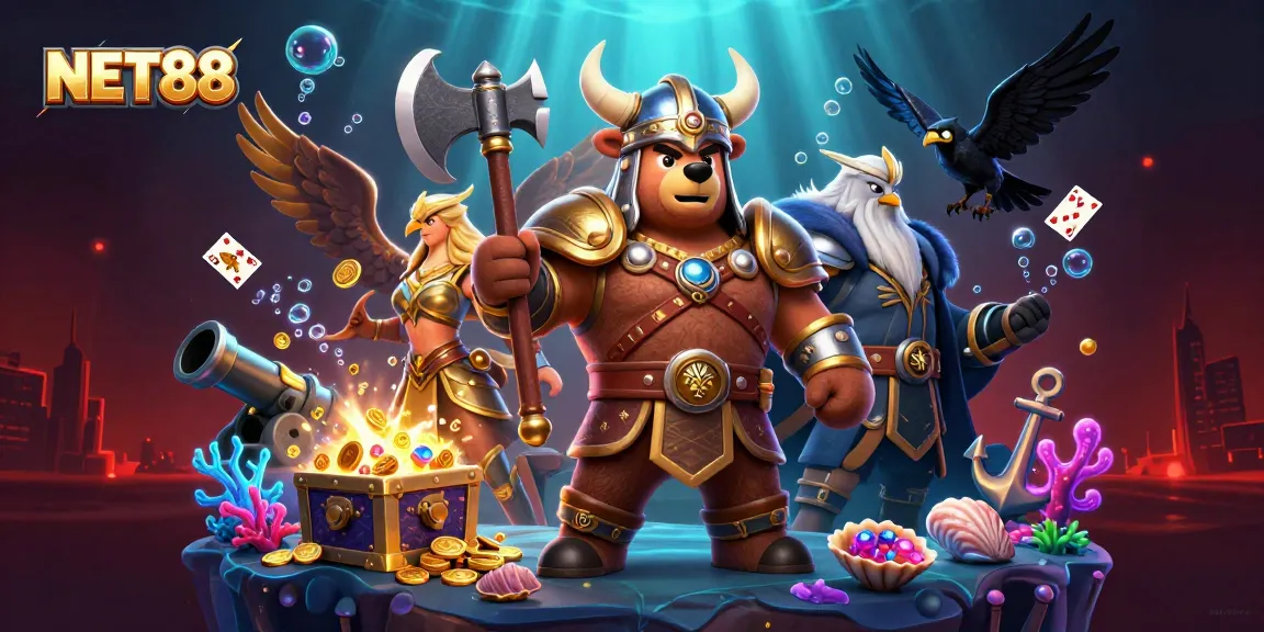 Engage with NET88 as a Viking berserker and Valkyrie in an exciting gaming environment.