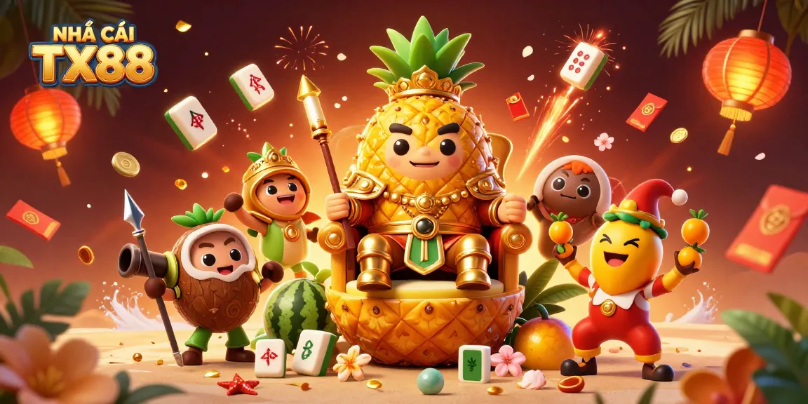 Experience the vibrant world of NHÀ CÁI TX88 featuring dynamic characters and games, perfect for immersive gambling.