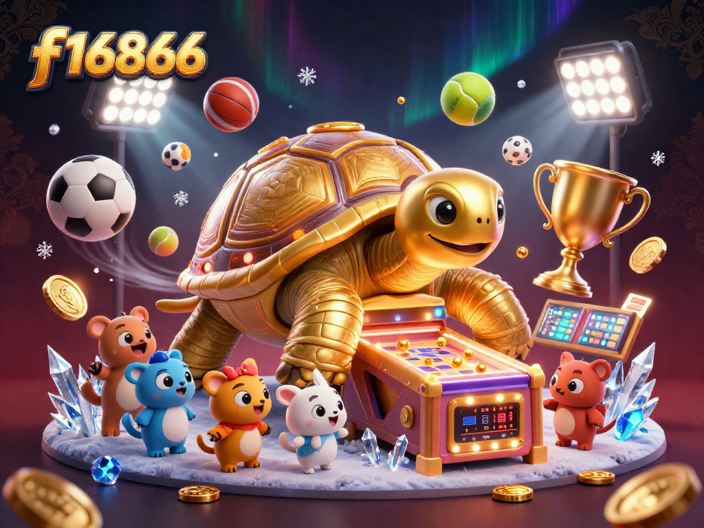 Engage with the f16866 gaming experience through an exciting 3D casino illustration showcasing thrilling action!