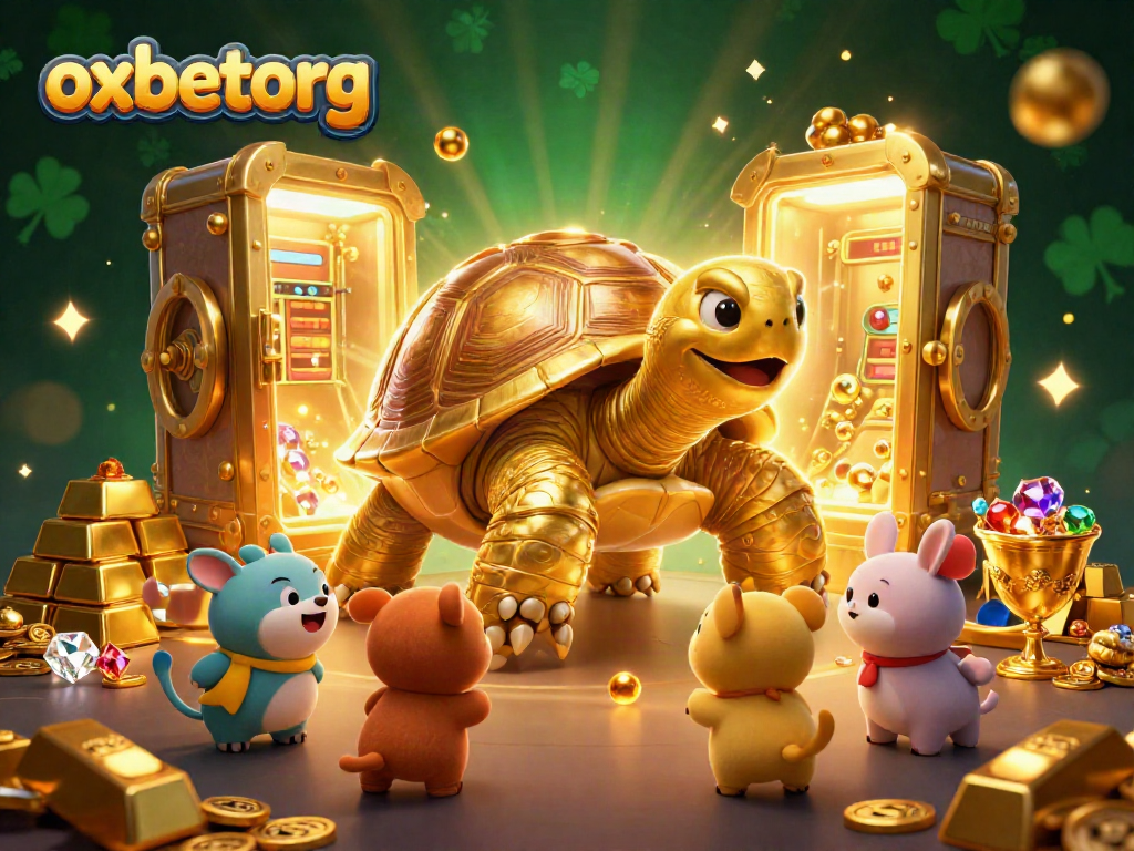 Engage with oxbetorg's thrilling casino experience through vibrant 3D illustration showing winning excitement.
