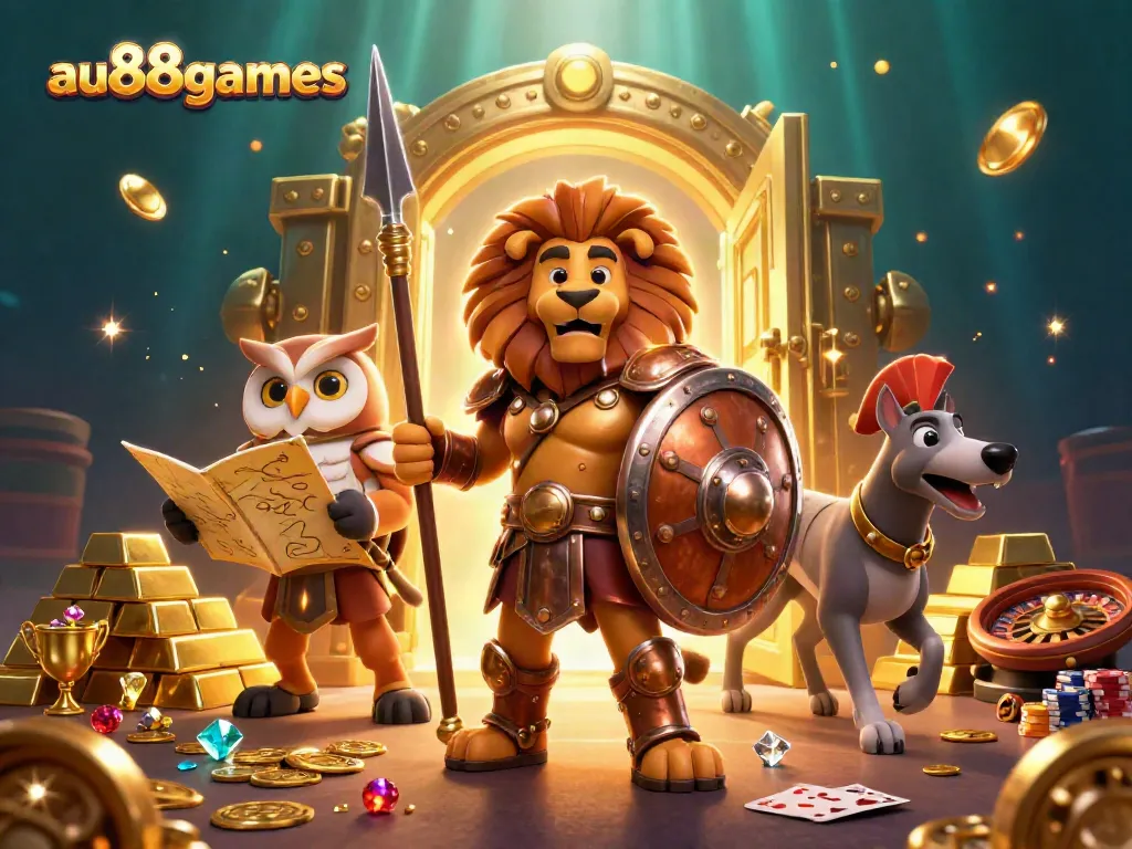 Experience thrilling gameplay at au88games with a dynamic 3D casino adventure featuring iconic characters.