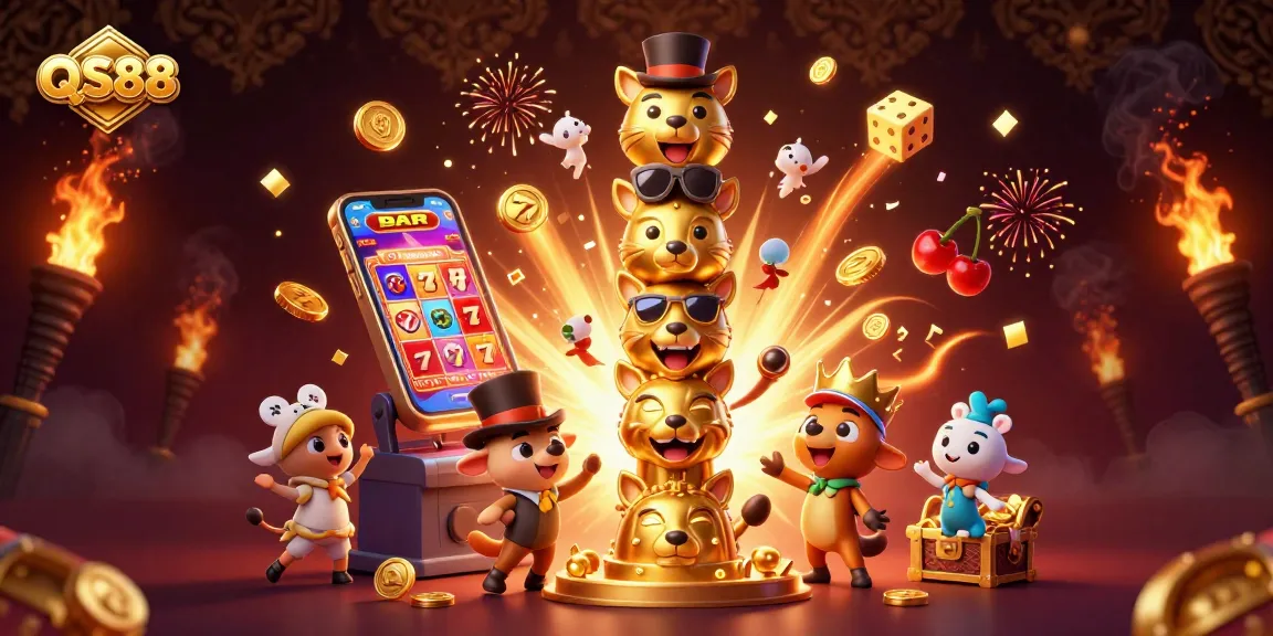 Enjoy thrilling jackpots and gaming opportunities with QS88's vibrant casino experience.