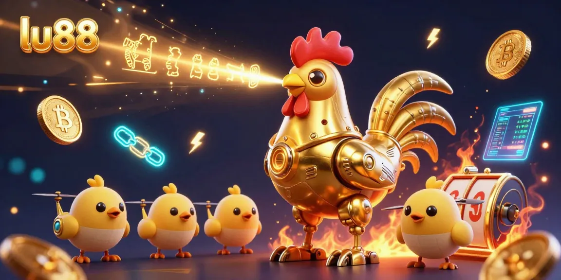 Experience the thrilling action of lu88 casino with vibrant characters and dynamic gaming elements.