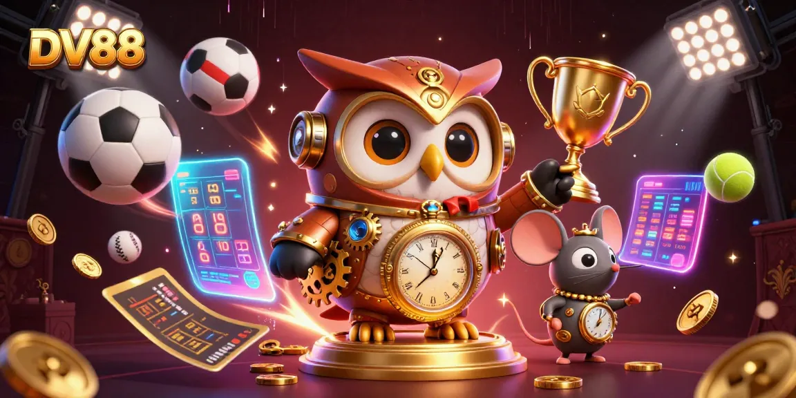 Engage with thrilling gameplay at DV88, featuring vibrant casino elements and 3D action.