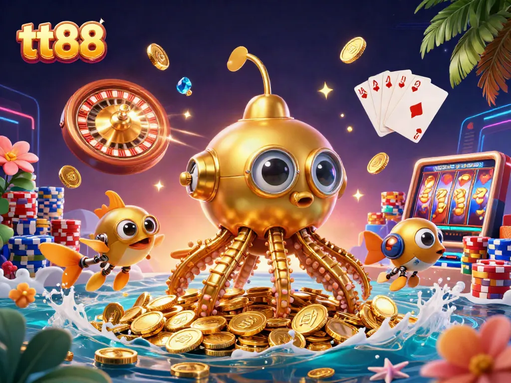 Engage in thrilling gameplay at tt88 with vibrant casino elements and rich 3D illustrations.