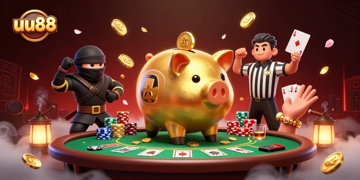 Experience exhilarating action with uu88's stunning casino illustrations featuring dynamic characters and rich visual details.