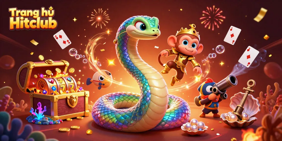 Engage with winning jackpots on Trang chủ Hitclub in this vibrant 3D illustration.
