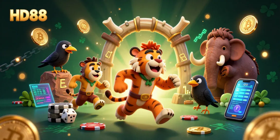 Experience exhilarating gameplay at HD88 with immersive 3D graphics and casino elements.