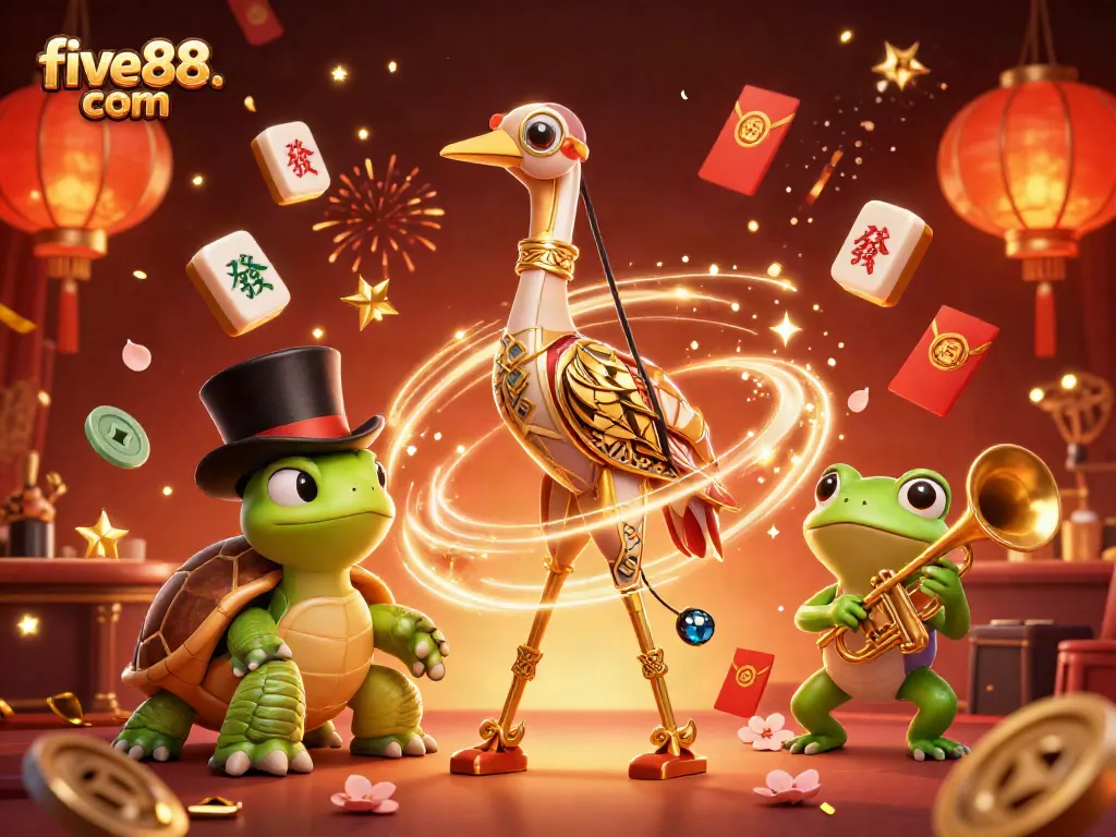 Experience excitement at five88. com with vibrant casino characters and dynamic gaming elements.