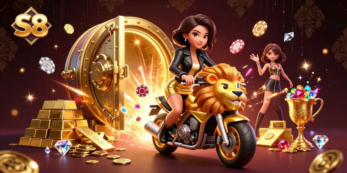 S8 offers thrilling gambling experiences with jackpot wins and vibrant slot games, capturing excitement.