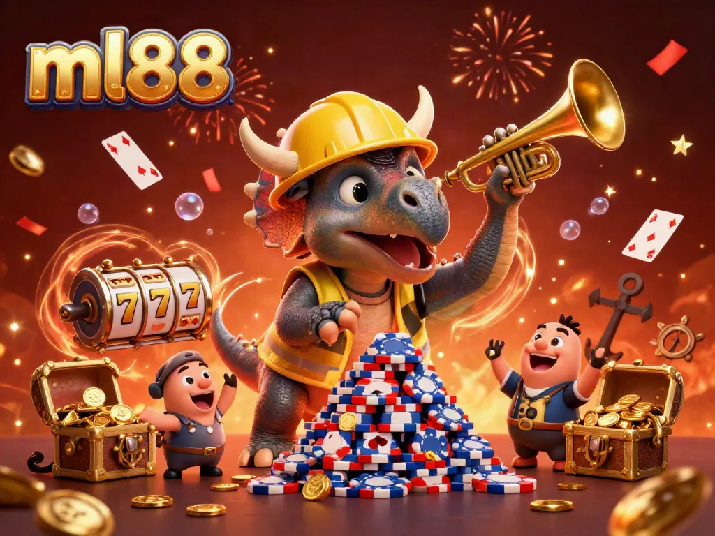 Celebrate wins at ml88 with vibrant game elements and a lively casino atmosphere.