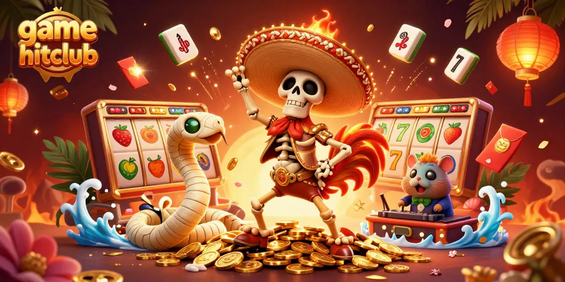 Experience exciting wins in the game hitclub with vibrant slot reels and dynamic characters