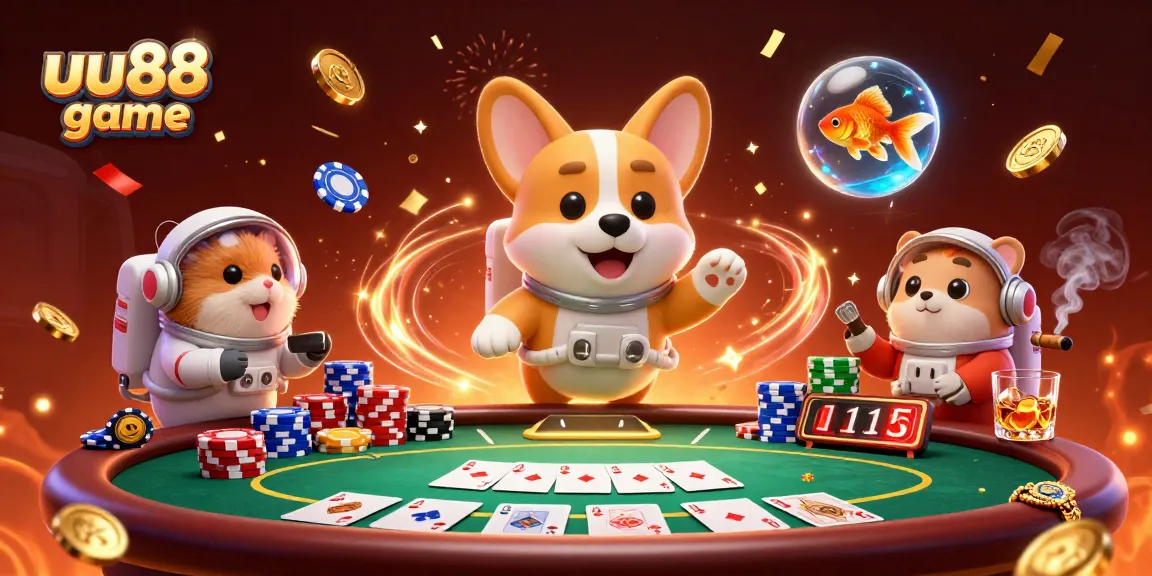 Experience thrilling gameplay with the uu88 game in a dynamic cosmic casino scene.