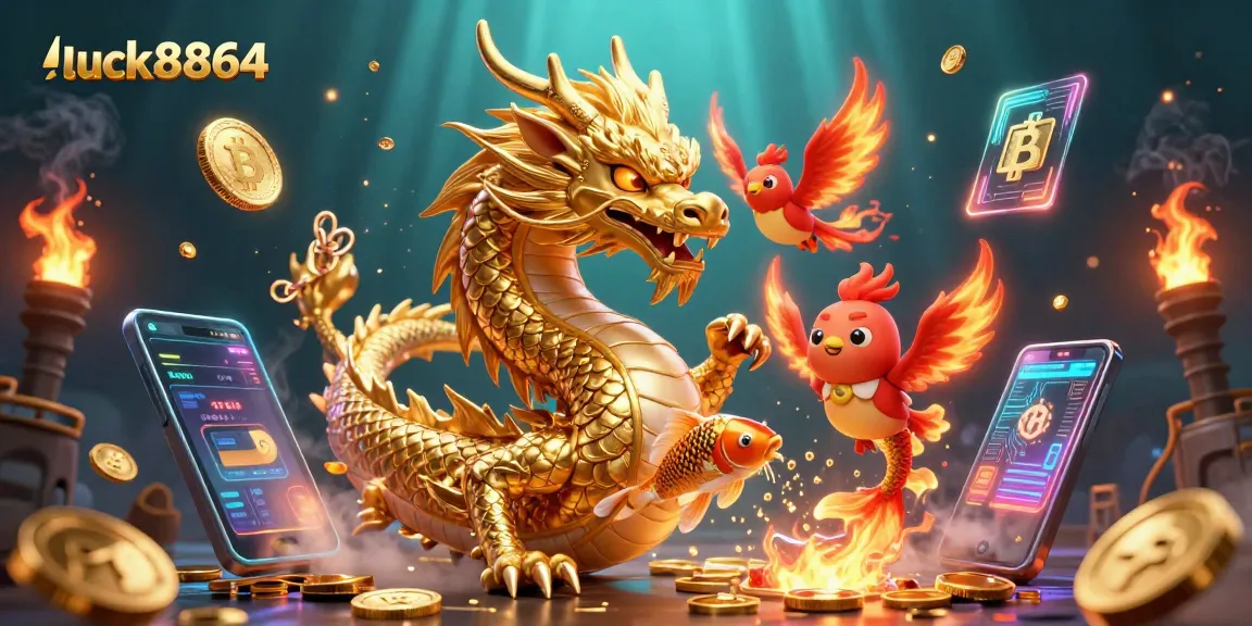 Engage with luck8864's electrifying gaming excitement through vibrant 3D animated characters.