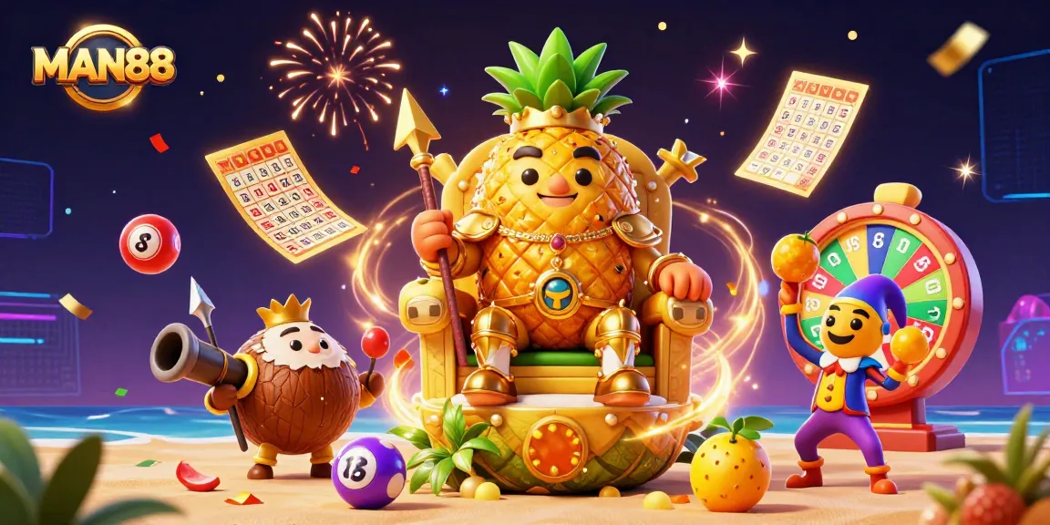 Experience exciting winnings at MAN88's carnival-themed casino with vibrant celebrations.