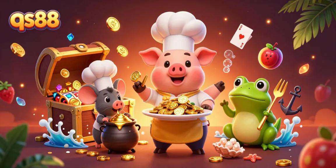 Spin the reels at qs88 with our entertaining casino characters and vibrant game elements.