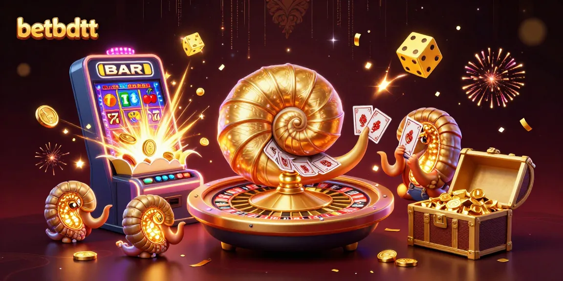 Engage with betbdtt at a vibrant online casino featuring a giant nautilus roulette and jackpot excitement.