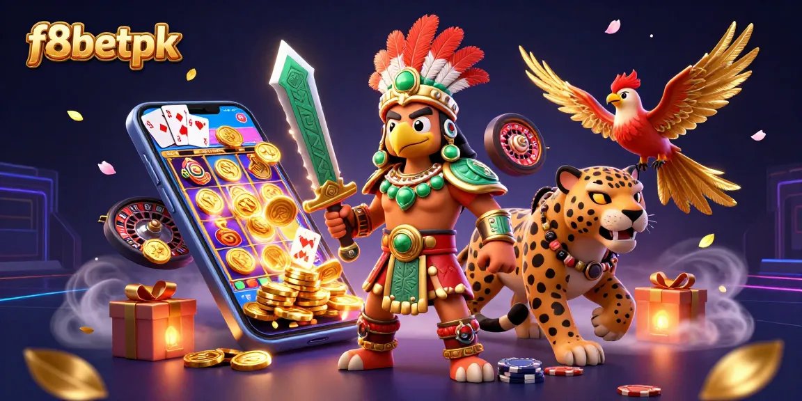 Experience slots and games with f8betpk in a vibrant 3D casino world.