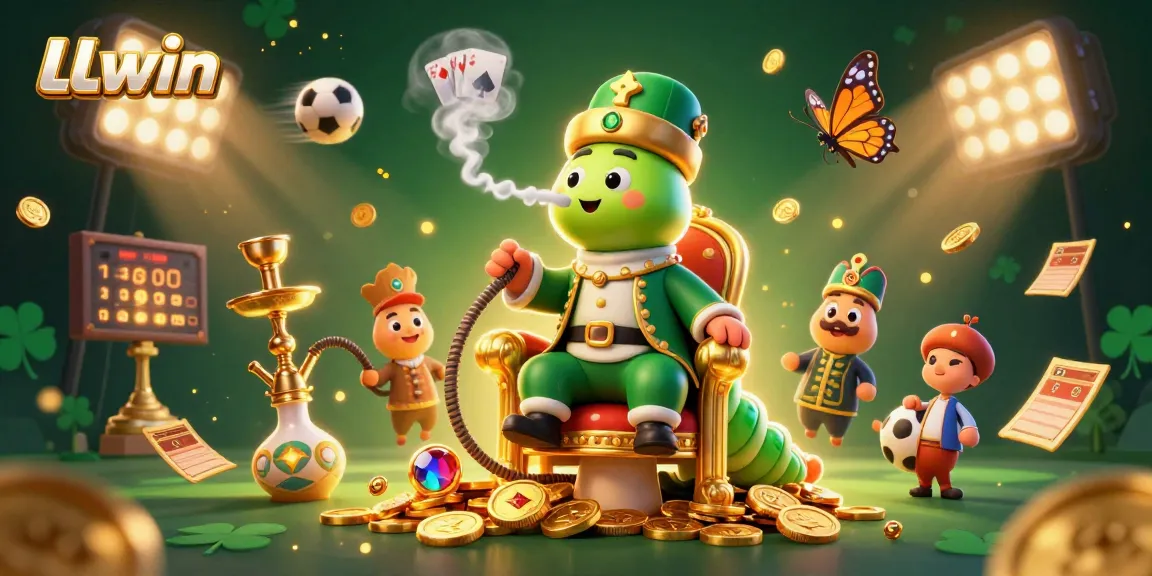 Engage with LLwin's thrilling casino atmosphere featuring vibrant characters and dynamic gaming elements.